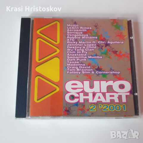 eurochart 2 '2001 cd, снимка 1 - CD дискове - 45225880
