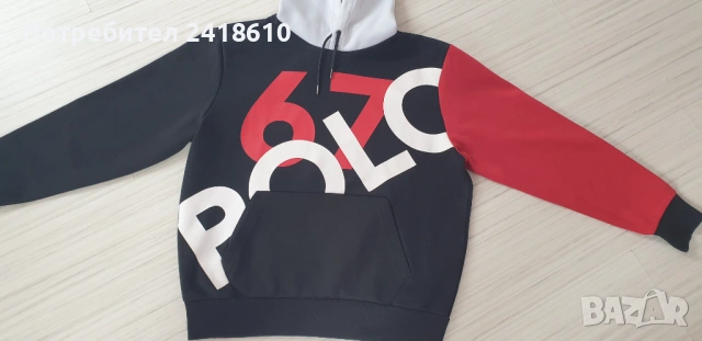 POLO Ralph Lauren Double Knit Tech Hoodie Performance Mens Size M / L  ОРИГИНАЛ! Мъжко Горнище !, снимка 13 - Спортни дрехи, екипи - 53414288