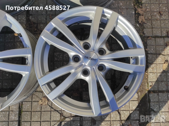 Джанти Dezent 16'' 5x114,3 6,5J et48 за Тойота Лексус, Сузуки Toyota Lexus, снимка 6 - Гуми и джанти - 52282310