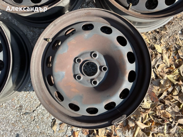 Железни джанти за Фолксваген/Ауди/Шкода/Сеат - R16, снимка 4 - Гуми и джанти - 52287298