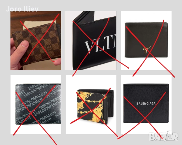 Портфейл / Картодържач Christian Louboutin кожен, снимка 10 - Портфейли, портмонета - 52352834