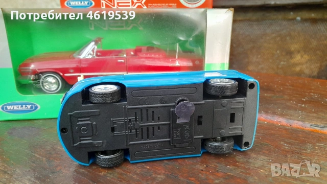 модели автомобил играчки Chevrolet impala 63 Volkswagen typ 2 Trabant 601, снимка 5 - Нумизматика и бонистика - 53489320