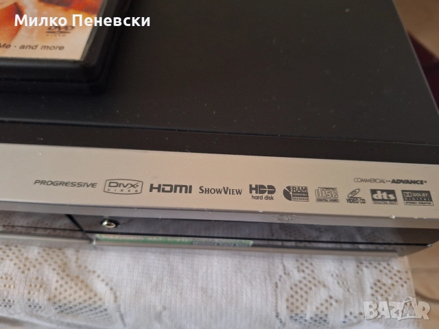 HITACHI HDD/DVD RECORDER. DV-DS 160E.
