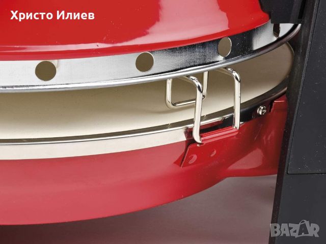Електрическа фурна за пица G3 Ferrari, Каменна плоча отгоре и отдолу, 400° C , диаметър 31 см, снимка 5 - Печки, фурни - 45429021