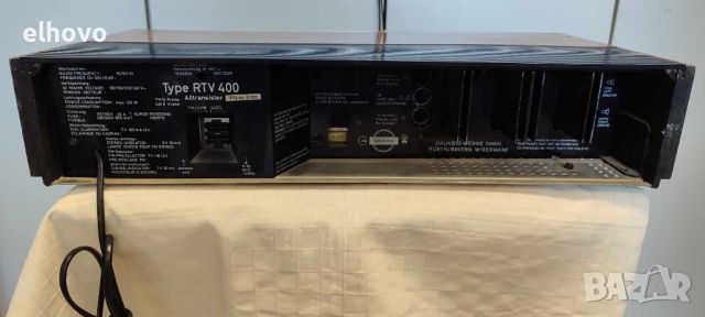 Grundig RTV 400 STEREO RECEIVER, GERMANY, снимка 5 - Ресийвъри, усилватели, смесителни пултове - 46533008