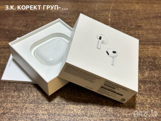 Слушалки AirPods 3rd generation, снимка 2 - Bluetooth слушалки - 46323933