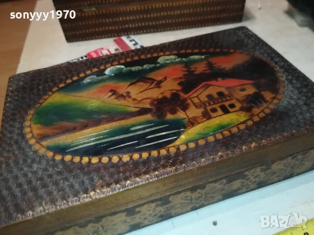 КРАСИВА ДЪРВЕНА КУТИЯ 0306251003, снимка 6 - Антикварни и старинни предмети - 50530295