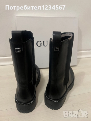 НОВИ оригинални боти челси GUESS-36 на под половин цена, снимка 5 - Дамски боти - 51439289