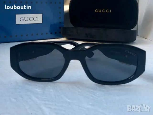 GUCCI с лого 1:1 дамски слънчеви очила елипса 2 цвята овални кръглин, снимка 14 - Слънчеви и диоптрични очила - 47774985