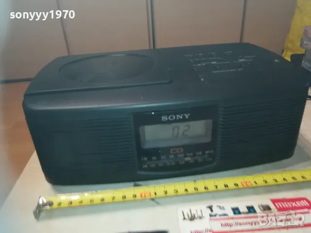 SONY ICF-CD810 CD RADIO-ВНОС SWISS 0911241921LNWCR, снимка 7 - Аудиосистеми - 47906031