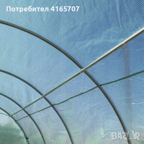 Оранжерия със стабилна поцинкована рамка - професионална защита за вашите култури, снимка 6 - Оранжерии - 53645738