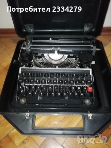 Пишещи печатни машини, стара немска,марка,,АDLER" и българска от 90-те години. , снимка 10 - Антикварни и старинни предмети - 41701030