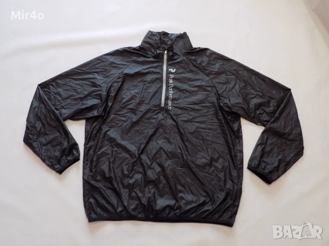 ветровка peak performance/pearl izumi яке худи горнище суичър туризъм планина мъжка оригинал XXL/L, снимка 2 - Спортни дрехи, екипи - 53989823