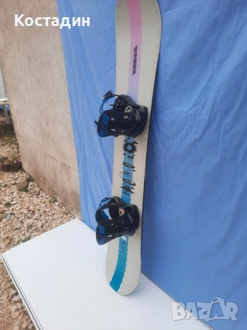Сноуборд K2 Dreamsicle 149см. с автомати , снимка 4 - Зимни спортове - 53358376