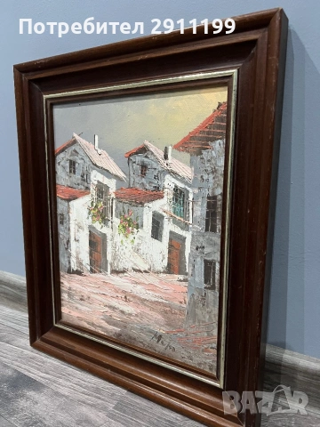 Маслена картина, комплект от 3 бр., снимка 5 - Картини - 53395236