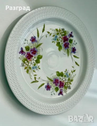 Порцеланово плато Royal Schwabap, снимка 3 - Прибори за хранене, готвене и сервиране - 50003705