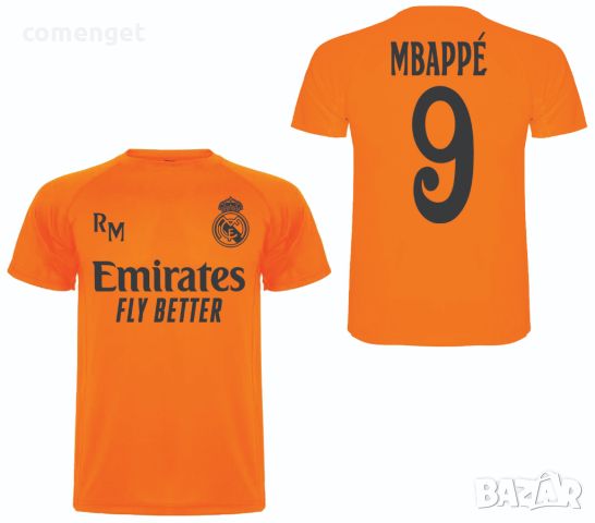 DRI-FIT тениски REAL MADRID MBAPPE / РЕАЛ МАДРИД - С ИМЕ И НОМЕР ПО ТВОЙ ИЗБОР! И още над 10 отбора!, снимка 1 - Тениски - 25583938