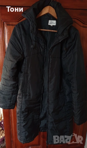 GINA BENOTTI Оригинал Дамско Зимно Яке с Качулка Като Ново S, снимка 4 - Якета - 53648339