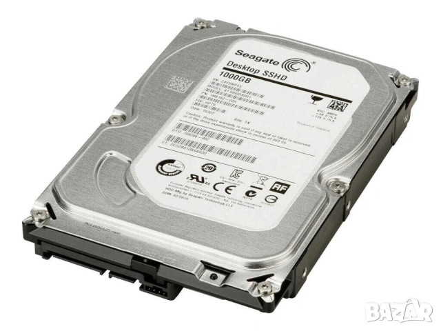 • Нов 1TB 3.5" SATA Хибриден хард диск Seagate SSHD/8GB SSD