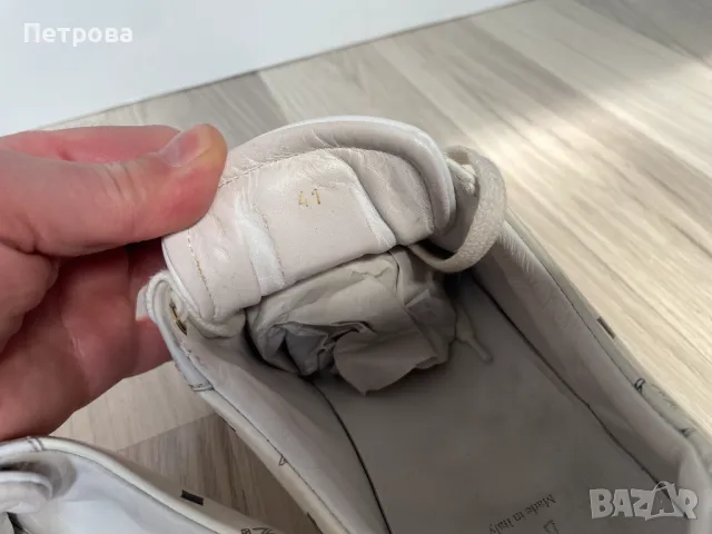 MCM мъжки кожени обувки 42 Оригинал, снимка 8 - Маратонки - 49929980
