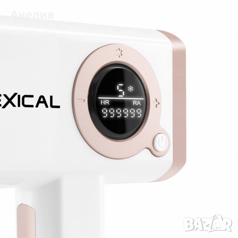 Лазерен уред за епилация Lexical LLH-5580 с охлаждаща функция и 999 999 светкавици, снимка 5 - Други - 52826469