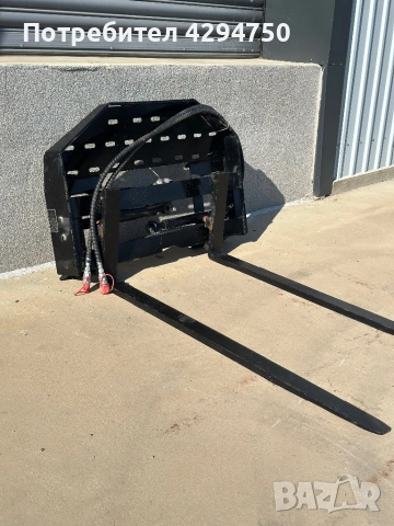 Палетни вилици за мини челен товарач , снимка 2 - Индустриална техника - 51749974