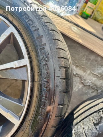 Джанти с гумиPEUGEOT 308 9677989677, снимка 7 - Гуми и джанти - 54101792