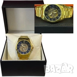 Луксозни мъжки часовници LEIYI - 20 вида, снимка 16 - Мъжки - 53053092