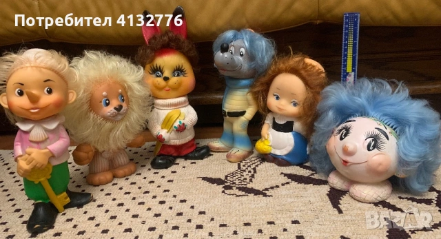 Гумени играчки СССР 70-80 г., снимка 4 - Антикварни и старинни предмети - 53828605