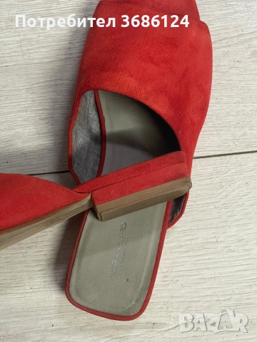 VAGABOND чехли санфали  40 естествен велур, снимка 3 - Чехли - 54054952