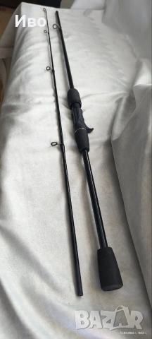 Байт кастинг въдица комплект с макара 180см., снимка 3 - Въдици - 53861219