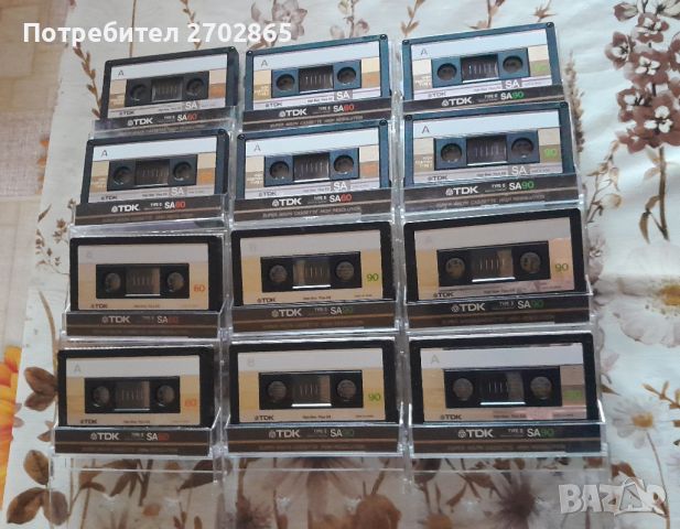 TDK SA/ златни / 60 и 90мин., снимка 8 - Аудио касети - 45419031