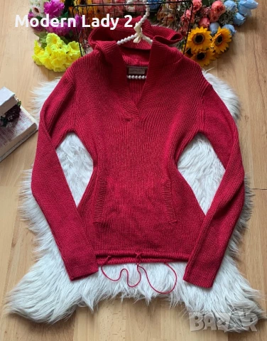 Плетен суитшърт Clockhouse