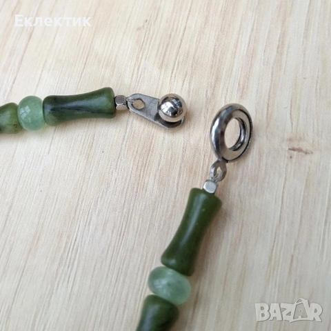 Гривна с Дзи мънисто с 21 очи, снимка 6 - Гривни - 53477056