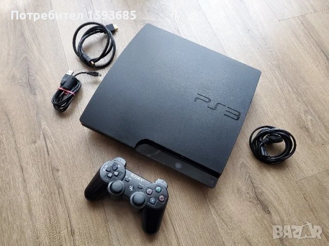 Хакнат Playstation 3 Slim с много игри, снимка 1 - PlayStation конзоли - 48651913