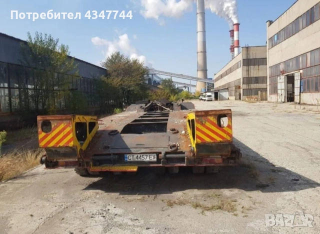 Тежкотоварно ремарке за превоз на машини до 80т., снимка 3 - Ремаркета - 53711829