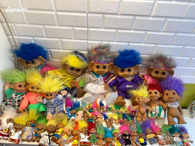 Колекция Ретро играчки ТРОЛОВЕ 1990-1992  61 броя, снимка 10 - Колекции - 53747950