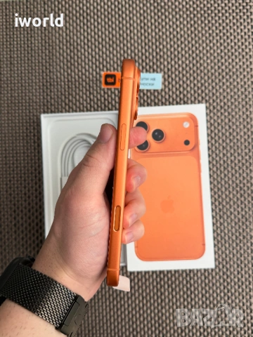 DUAL SIM ❗️ ГАРАНЦИЯ❗️iPhone 17 Pro Max Лизинг от 45€/мес Cosmic Orange  ☎️ 256Gb⚠️  оранжев, снимка 8 - Apple iPhone - 54205253