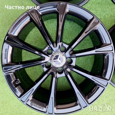 Продавам 4бр 19-ки джанти за Мерцедес W211,W212,W213,W214,W221,W222,W223, снимка 2 - Гуми и джанти - 53713877