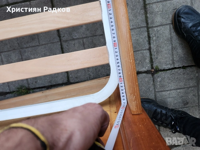 Чамово легло, снимка 2 - Спални и легла - 53292921