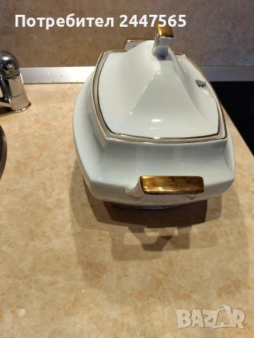 Супник порцеланов , снимка 4 - Прибори за хранене, готвене и сервиране - 54098292