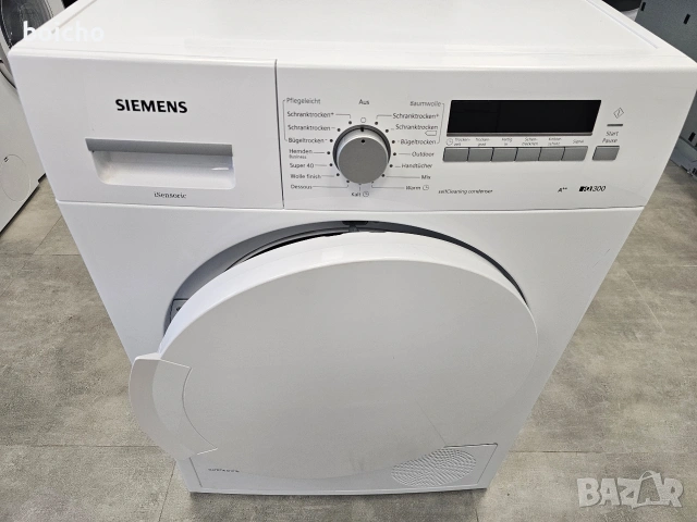 Сушилня Siemens IQ 300 A++ iSensoric 8кг., снимка 4 - Сушилни - 53244055