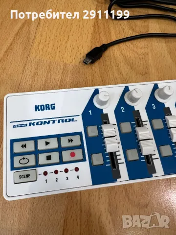 Korg midi DJ контролер, снимка 2 - Ресийвъри, усилватели, смесителни пултове - 49505957