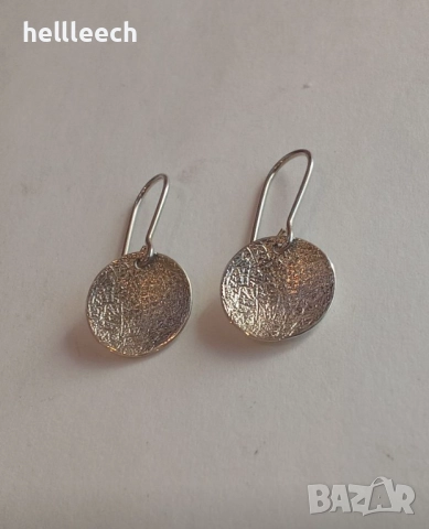 Сребърни обеци, снимка 4 - Обеци - 52863113