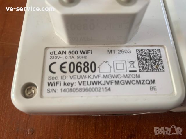 Devolo Powerline dLAN 550 WiFi Kit, снимка 13 - Мрежови адаптери - 46680565