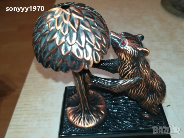 EUROPE-МЕТАЛНА ЗАПАЛКА С МЕЧКА 0709251650, снимка 6 - Антикварни и старинни предмети - 51633995