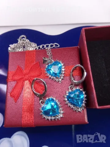 Комплект колие и обици 