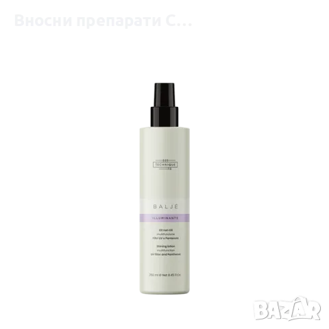 TECNICA BALJÉ ILLUMINANTE  Oil non Qil Baljé Oil Non Oil - Защитен флуид за блясък на косата.