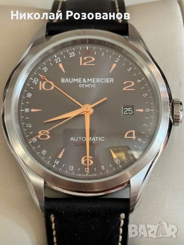 BAUME & MERCIER Clifton Automatic Dual Time, снимка 1 - Мъжки - 46710777