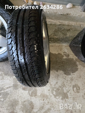 Летни гуми Kleber 185/65/R15 и джанти за Опел, снимка 2 - Гуми и джанти - 53851368